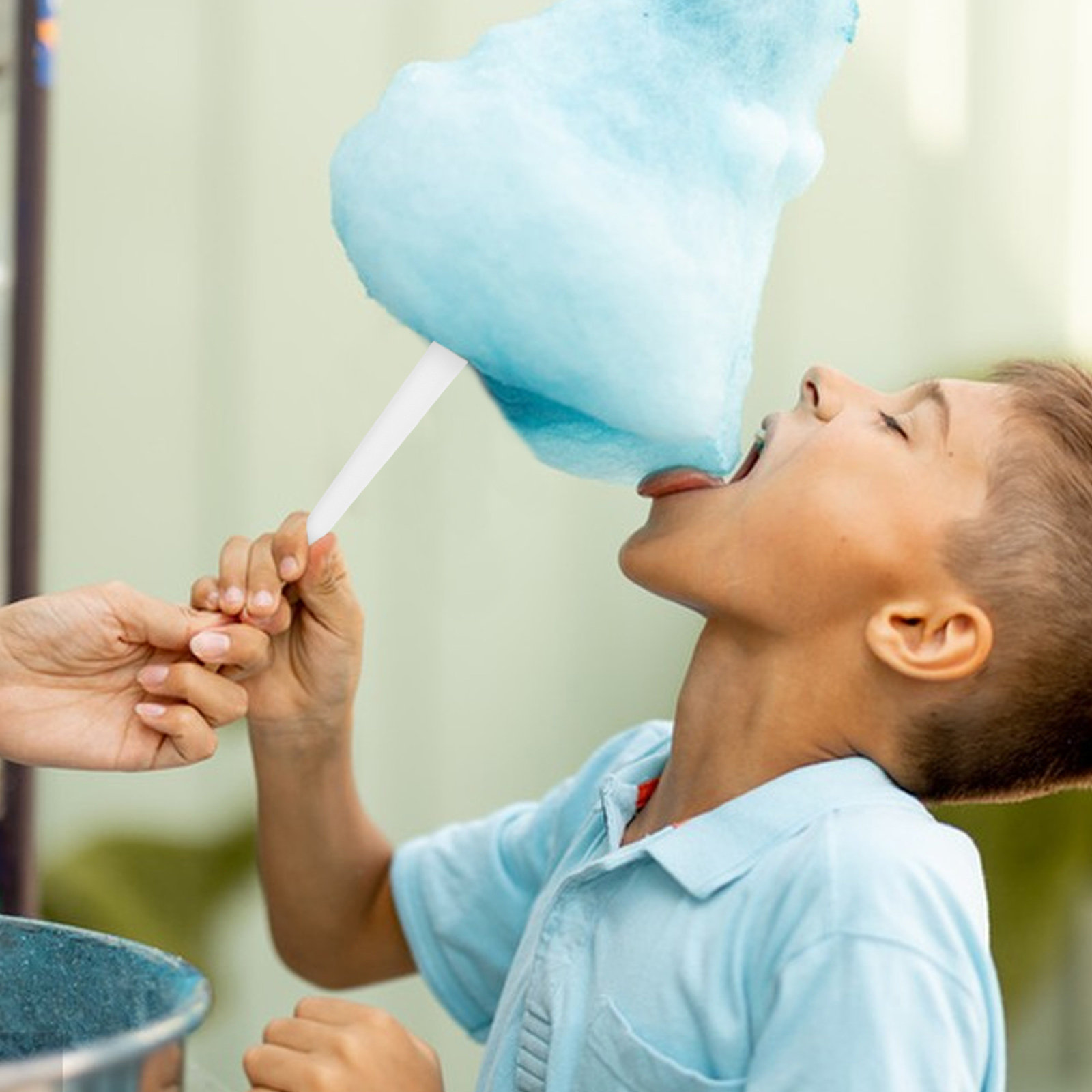 Cotton Candy Cone - 20 stuks gladde hittebestendige papieren snoepstokjes