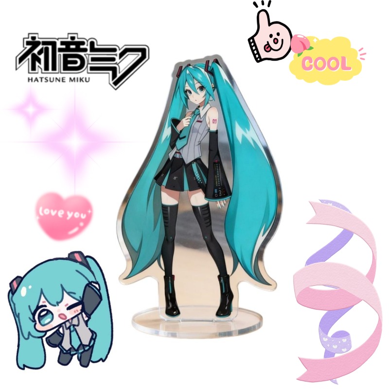 Event Support - Hatsune Miku 10 cm acrylstandaard Leuke