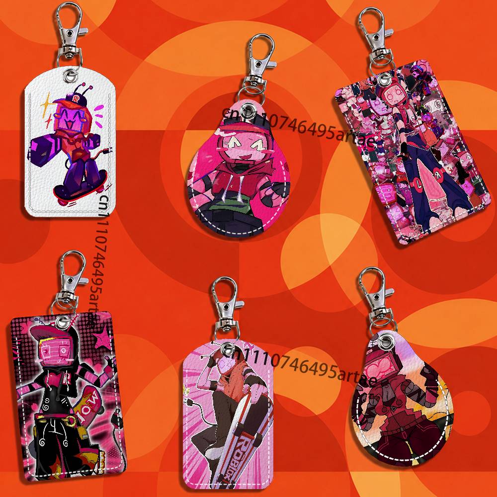 Party Favor Bag - Grappige V-Veeronica Fanart aangepaste rechthoekige ID-kaarthouder