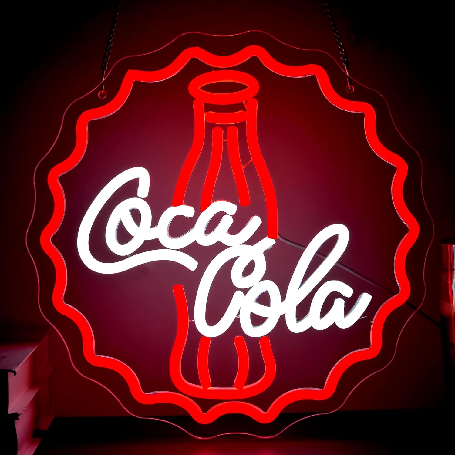 Neon Sign Party - Cola Neon Sign Art Wandlamp USB