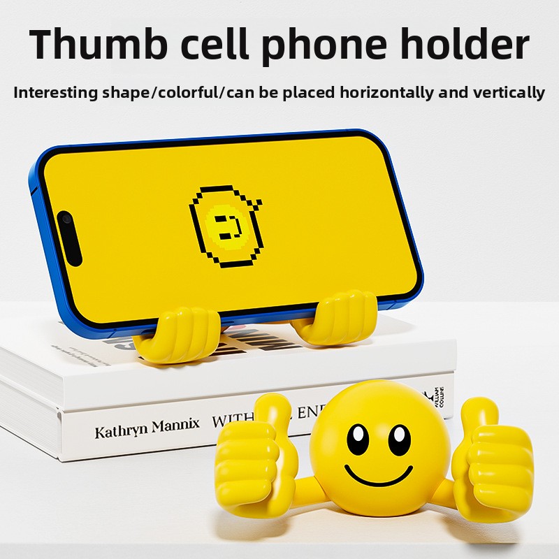 Event Support - Cartoon Desktop Decor Smiley Roterende Duim