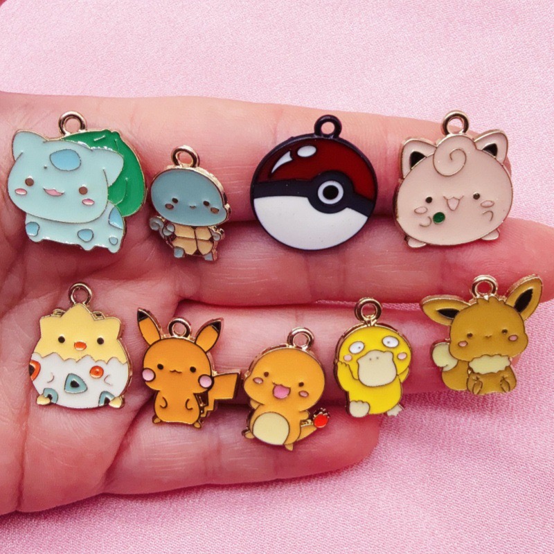 Event Party - 10 stuks cartoon druppelolie sieraden accessoires