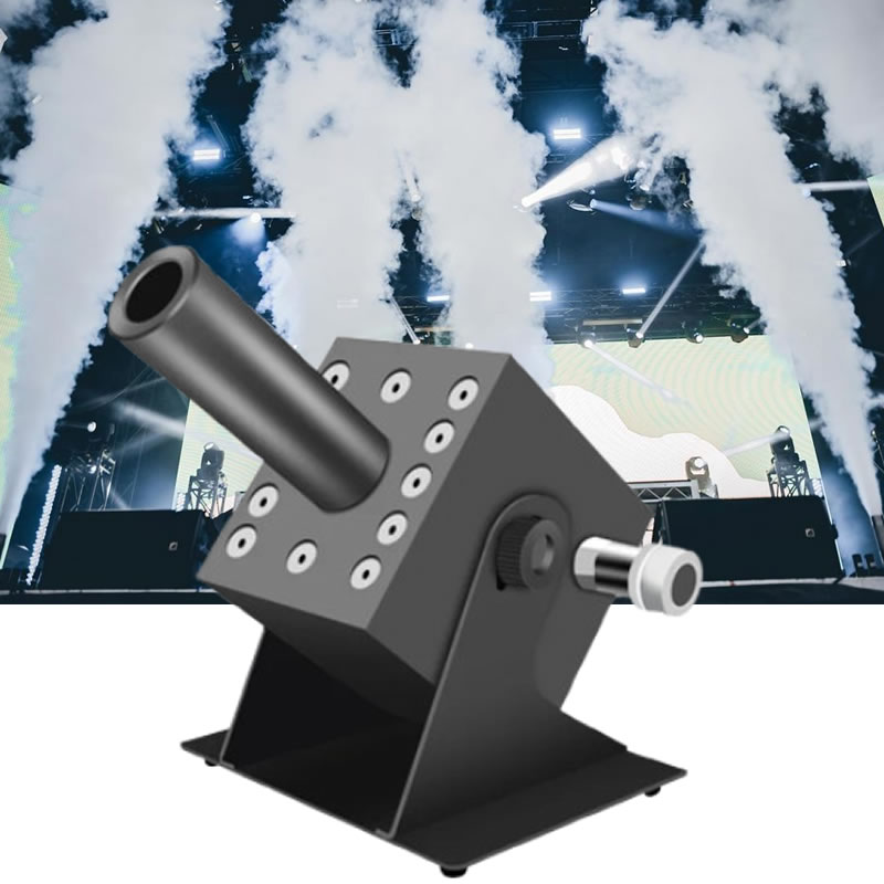 Confetti Cannon Tube - Kleurrijke RGB 3in1 LED CO2 JET