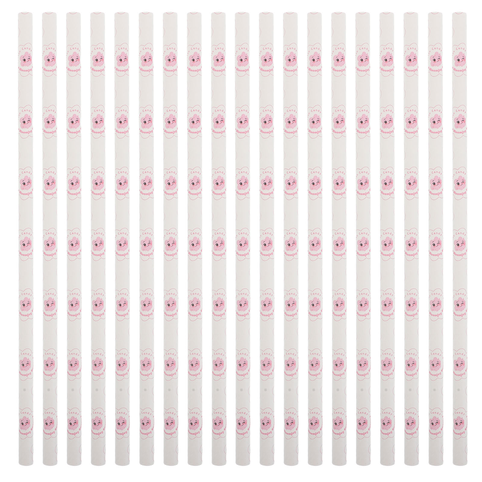 Cotton Candy Cone - 50 Stuks Suikerspin Kegel Stokjes 30Cm