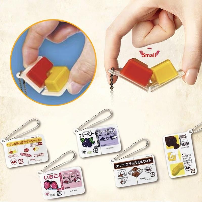 Party Favor Bag - Mini Jam Snap Fidget Speelgoed, Voedselthema,