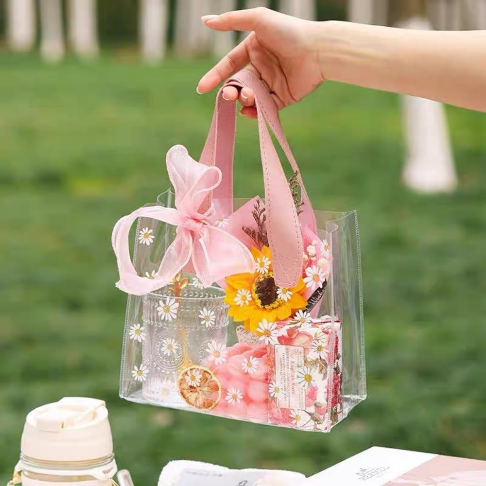 Daisy Print Transparante PVC C - Event Party Shop recensie en prijs
