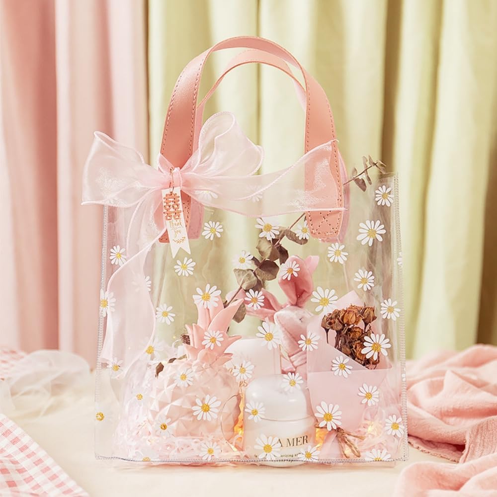 Daisy Print Transparante PVC C - Event Party Shop recensie en prijs
