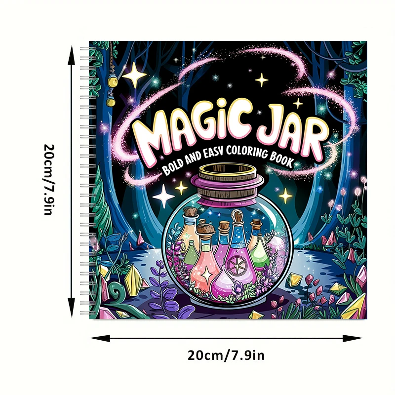 Kleurboek Magic Jar voor volwa - Event Supplies recensie en prijs