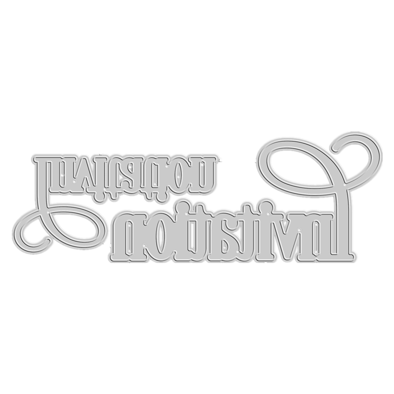 Uitnodiging Woorden Metalen St - Papercraft Supply Invitation recensie en prijs