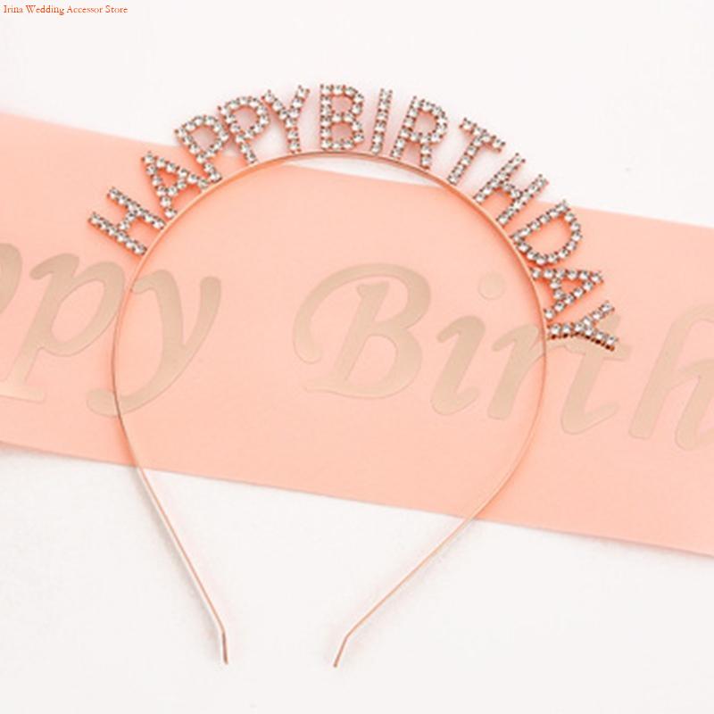 G92D 4 stuks verjaardagsfeestj - Birthday Sash Glitter recensie en prijs