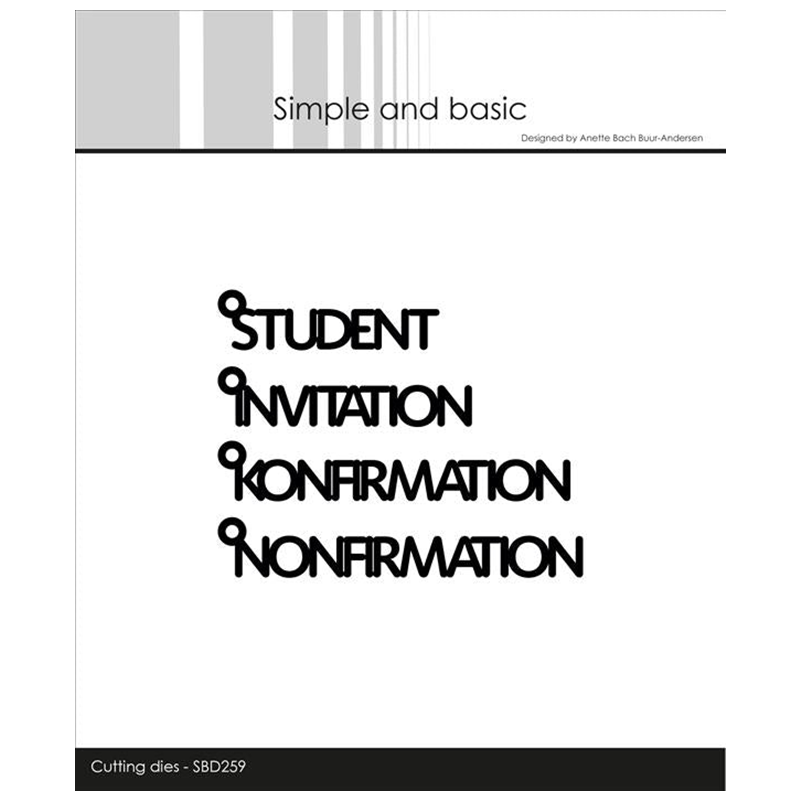 Student Uitnodiging Woorden Me - Papercraft Supply Invitation recensie en prijs
