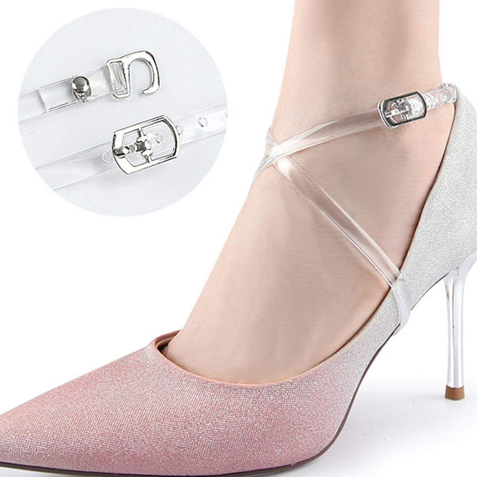 Dames hakken schoenen doorzich - Event Party Shop recensie en prijs