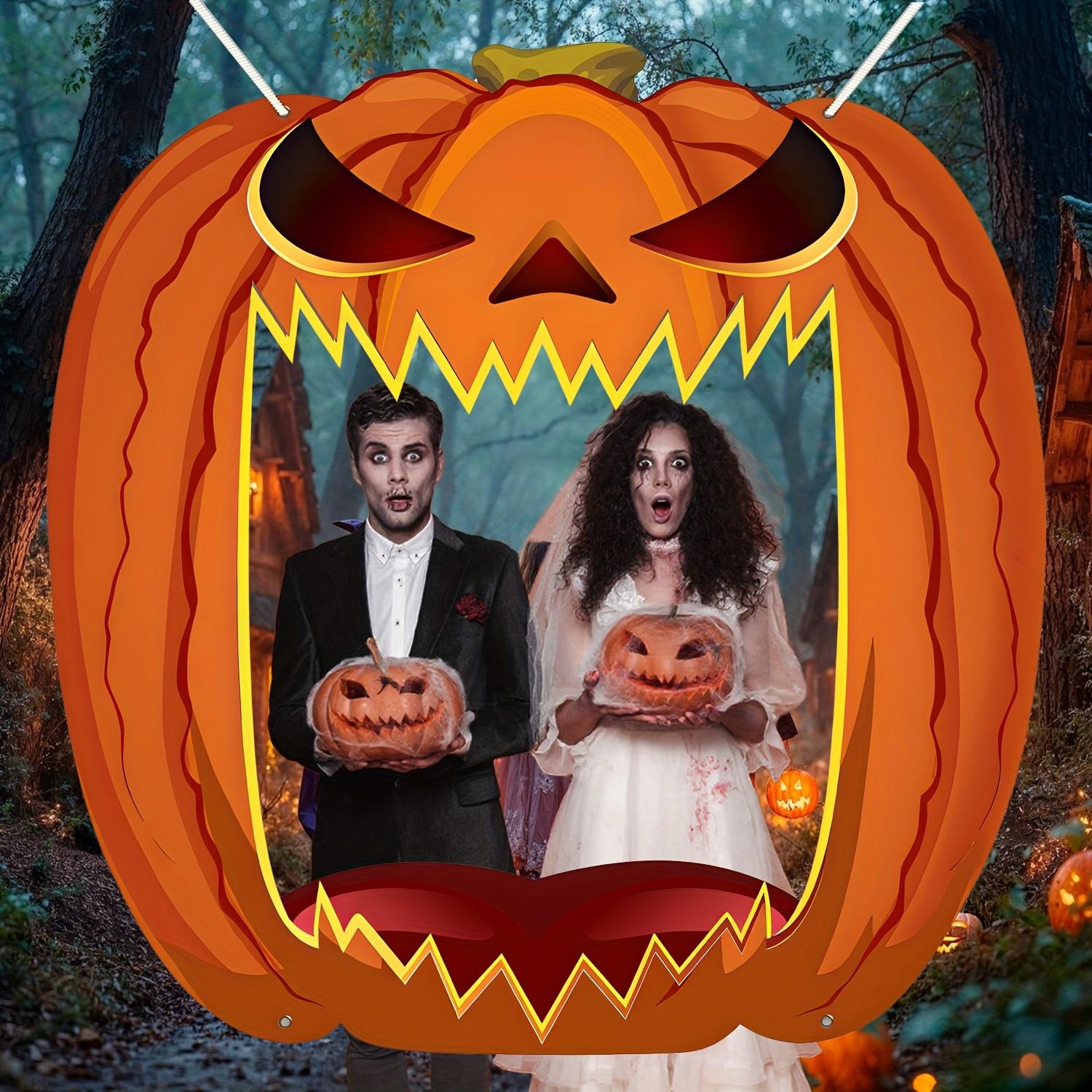 Giant Jack O Lantern Photo Boo - Photo Booth Frame recensie en prijs