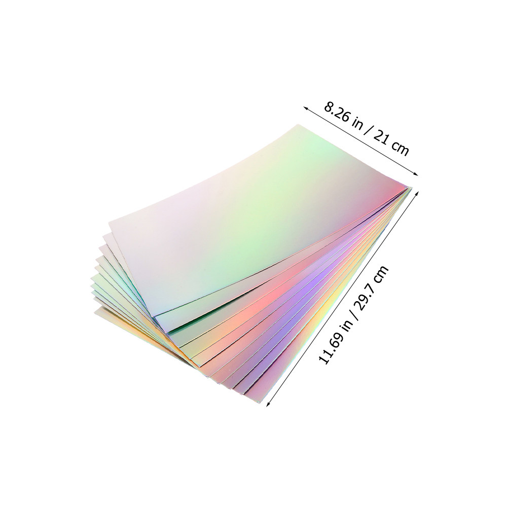 10 vellen holografisch kartonp - Papercraft Supply Invitation recensie en prijs