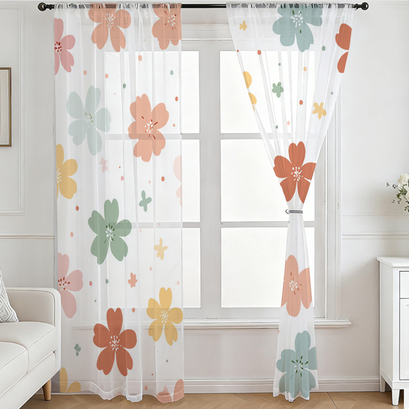 2 stuks digitaal bedrukt trans - Flower Wall Panel recensie en prijs