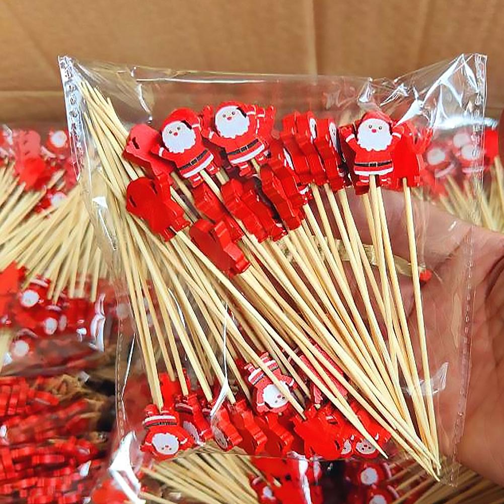 50 stuks kerstcocktailprikkers - Centerpiece Stick recensie en prijs