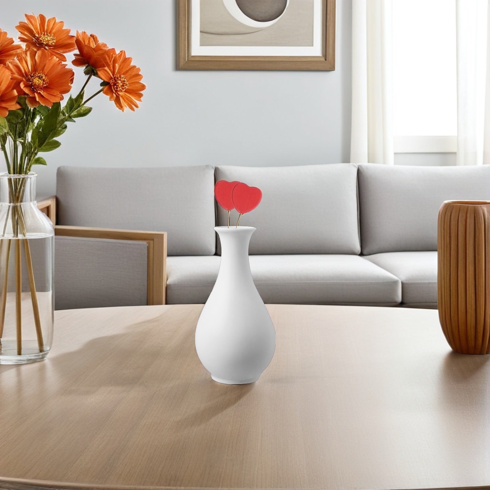 6 stuks houten hartvormige sto - Centerpiece Stick recensie en prijs