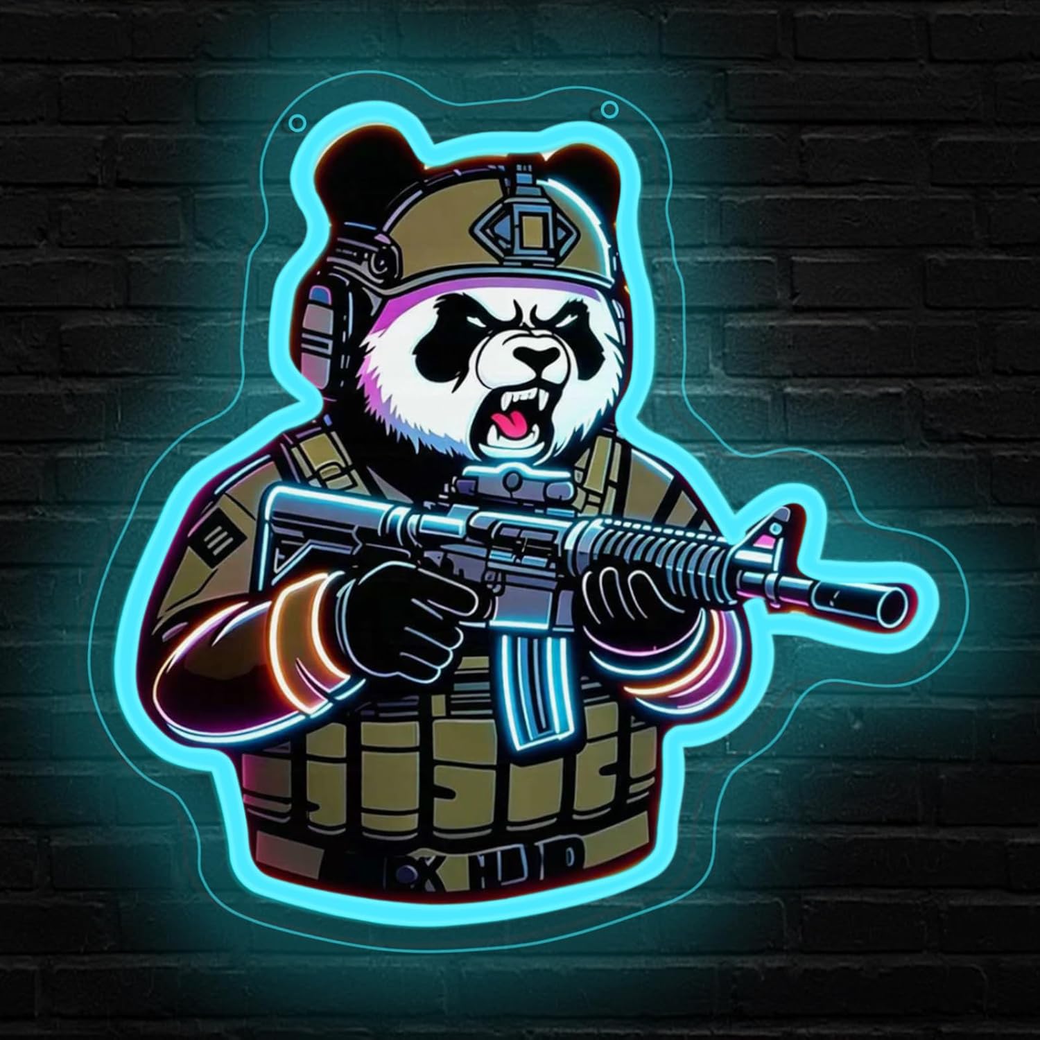 Tactische Panda Neon Sign USB- - Neon Sign Party recensie en prijs
